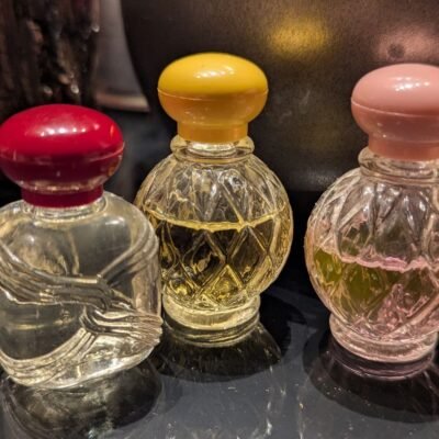 Avon Vintage Perfume Miniatures - Sun Blossom, Roses Roses, Charisma (0.5 oz)