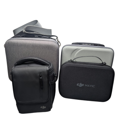 Open Box Central: Discounted Electronics 19 Lot of 4 DJI OEM & Aftermarket Carrying Cases/Bags for Mavic & Mini 2