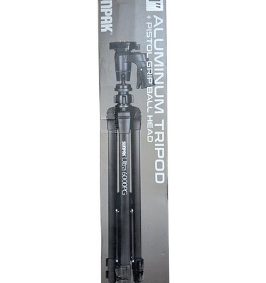 Sunpak Ultra 6000PG Aluminum Tripod with Pistol Grip Ball Head
