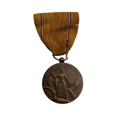 Open Box Central: Discounted Electronics 32 WWII American Defense Service Medal Bronze Full Size w/ Ribbon Pinback