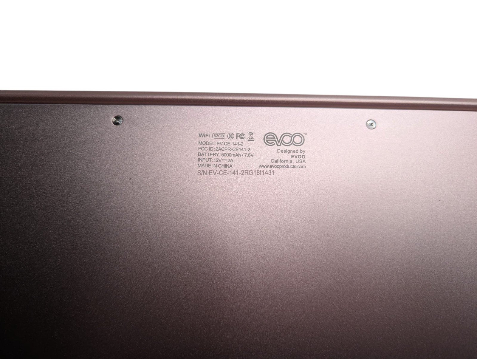 EVOO EV-CE-141-2-RG Rose Gold Ultra Thin Laptop 14.1" - Image 5