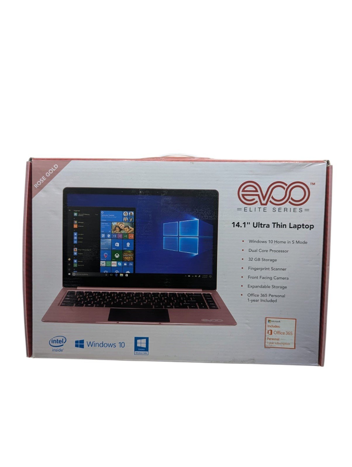 EVOO EV-CE-141-2-RG Rose Gold Ultra Thin Laptop 14.1"