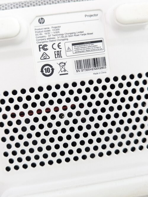 HP CC200 Citizen Cinema Full HD 1080p Digital Projector + Screen Fabric - Image 5