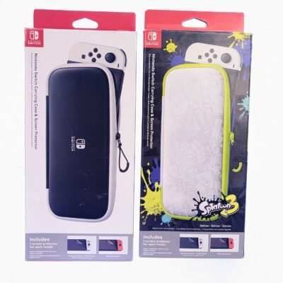 Nintendo Switch Cases & Screen Protectors Splatoon 3 Edition & Black Case