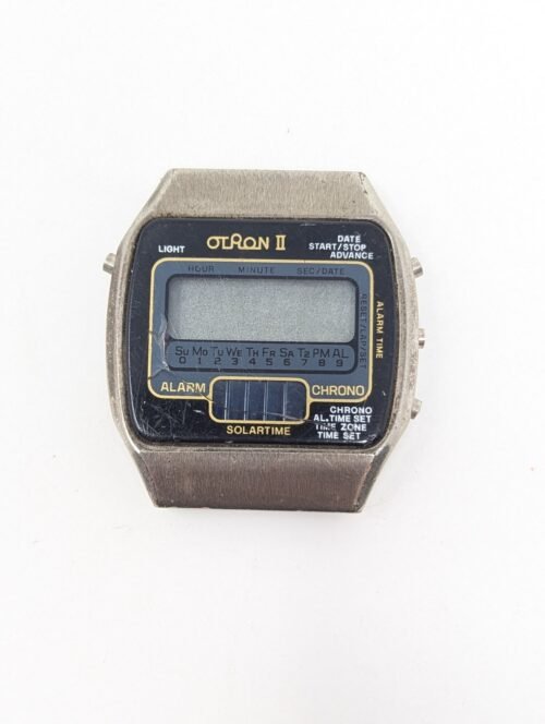 Otron II Solar Time Alarm Chrono Watch