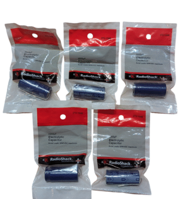 PACK OF 5x Radio Shack 2721048 Electrolytic Capacitor 2200uf 50v