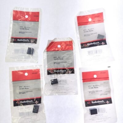 RadioShack 275-0241 SPDT Micromini 12VDC Relay - Pack of 5