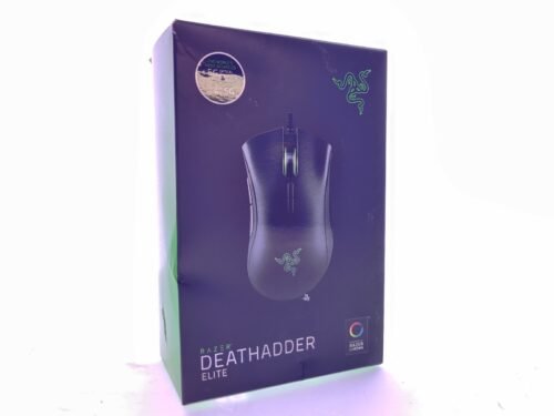 Razer - DeathAdder Elite USB Optical Gaming Mouse - Black
