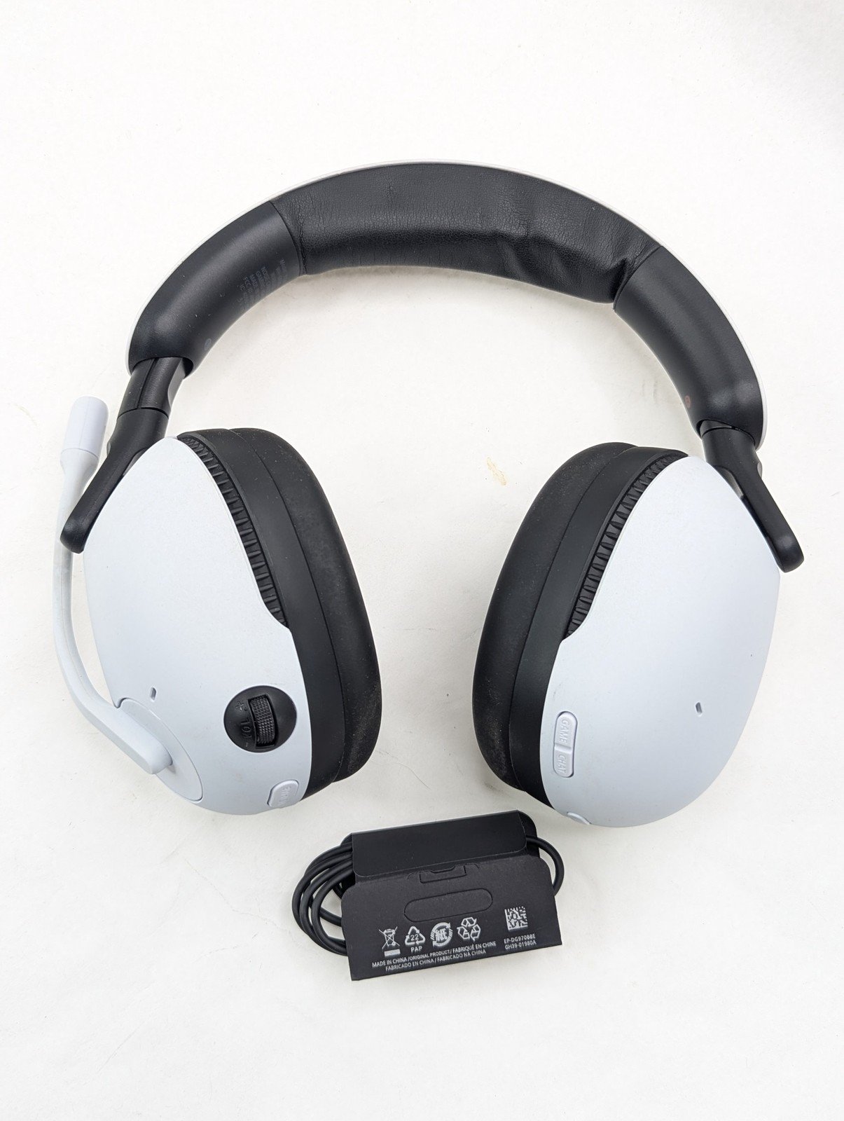 Sony INZONE H9 Bluetooth Wireless Gaming Headset White with WIRELESS USB DONGLE - Image 5