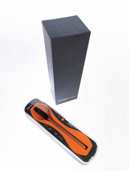 ThermoPro - TempSpike Bluetooth Food Thermometer - Orange/Gray
