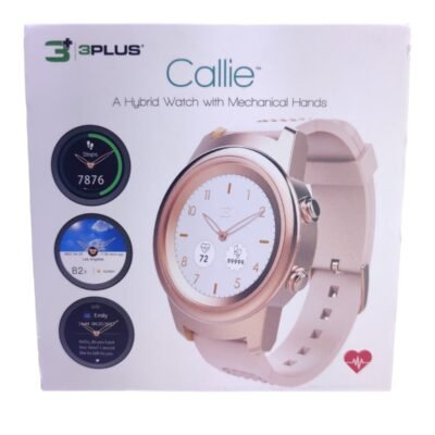 3Plus Callie Hybrid Smartwatch 3PL-HYBRID-RG, with Heart Rate Activity Tracker