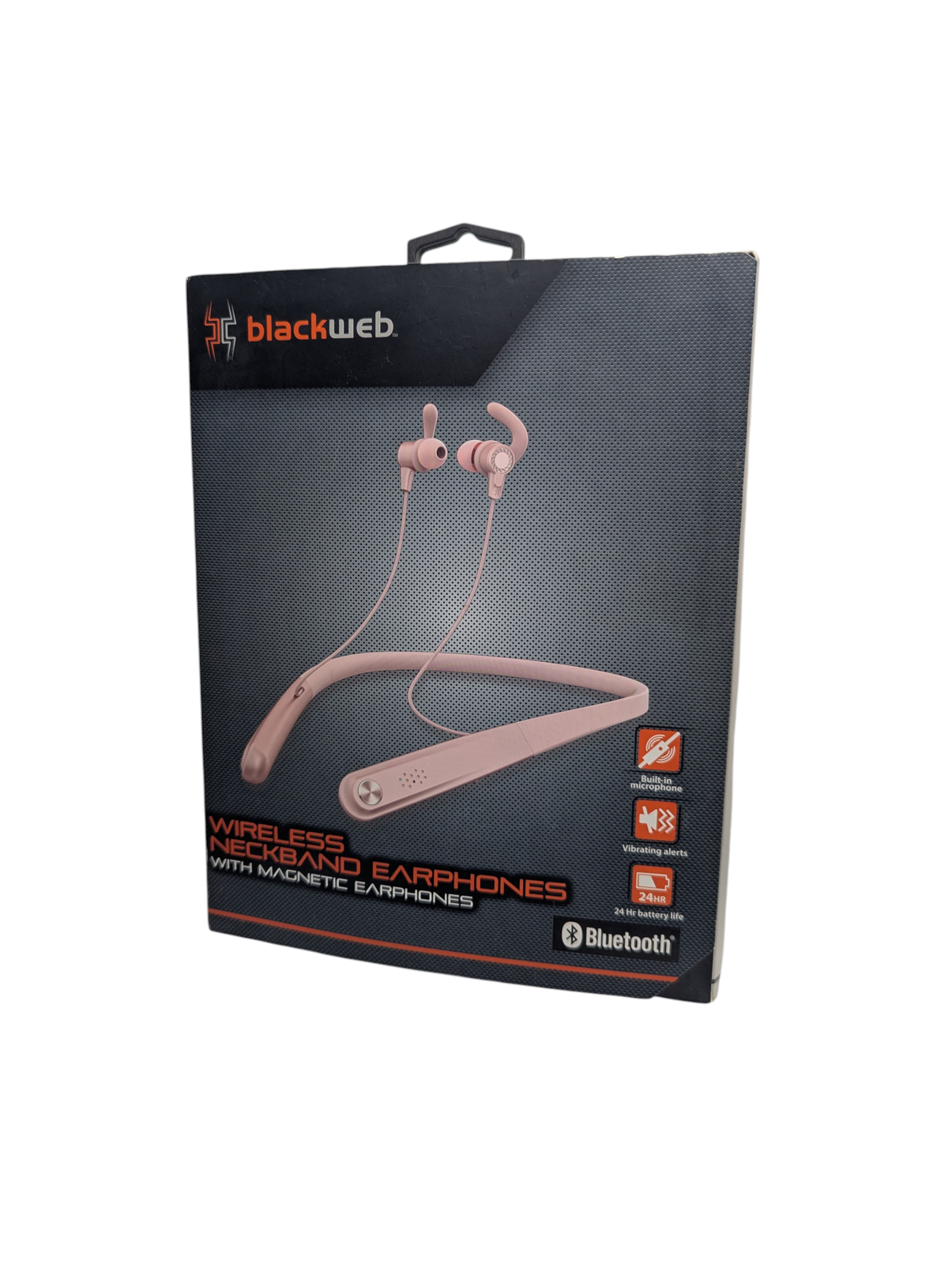 Blackweb Wireless Neckband Bluetooth Headset Rose Gold BWD19AAH05 Open Box 1 Blackweb Wireless Neckband Bluetooth Headset Rose Gold BWD19AAH05 Open Box