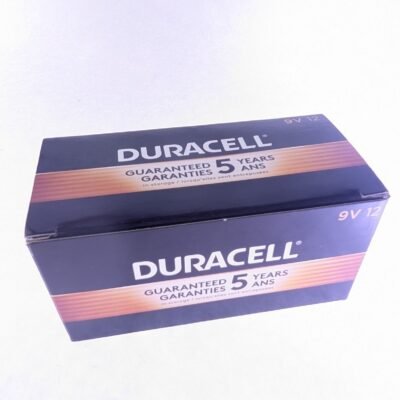 Duracell 9V Alkaline Coppertop Batteries MN1604DBK PACK OF 12 BATTERIES