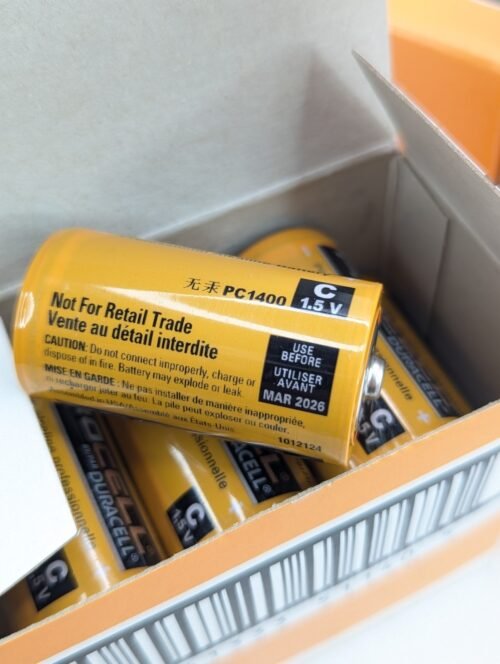 Duracell Procell C 1.5V C Batteries PC1400 Alkaline Battery - 48 Batteries - Image 3