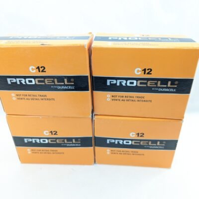 Duracell Procell C 1.5V C Batteries PC1400 Alkaline Battery - 48 Batteries