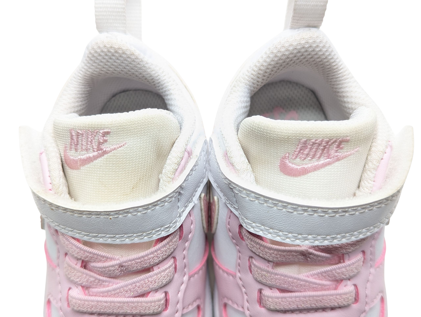 Nike Court Borough Low 2 SE Baby Girl Toddler Shoes White Pink Foam - Size 3.5 3 Nike Court Borough Low 2 SE Baby Girl Toddler Shoes White Pink Foam - Size 3.5 - Image 3