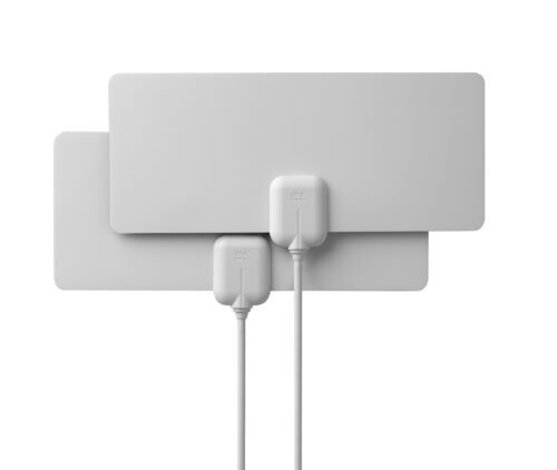 One For All 14502 Indoor Flat HDTV Antennas, 2-Pack
