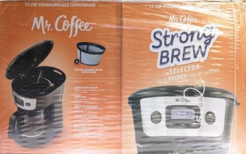 PACK OF 2x Mr. Coffee Coffee Maker Auto Pause Glass Carafe - 12 Cups (Black)