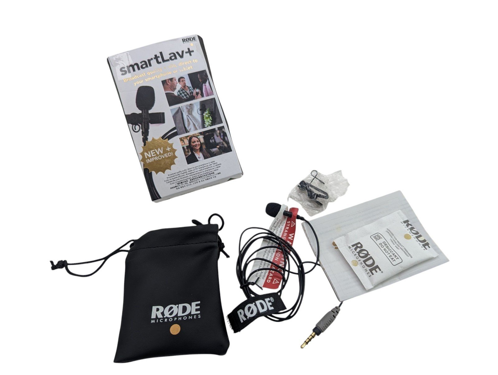Rode Smartlav+ Lavalier Condenser Microphone for Smartphones and Tablets 3 Rode Smartlav+ Lavalier Condenser Microphone for Smartphones and Tablets - Image 3