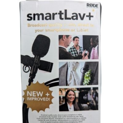 Rode Smartlav+ Lavalier Condenser Microphone for Smartphones and Tablets
