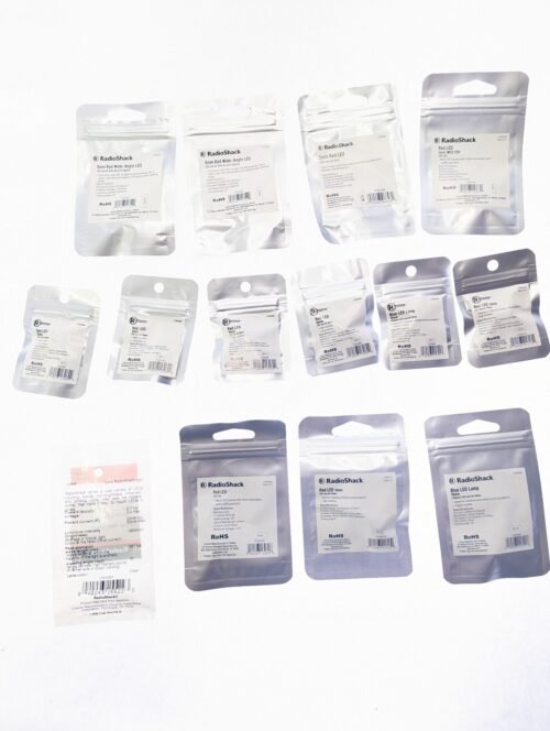 VARIOUS PACK OF 14 x Radioshack LED 5mm 10mm Red Blue Yellow - Image 3