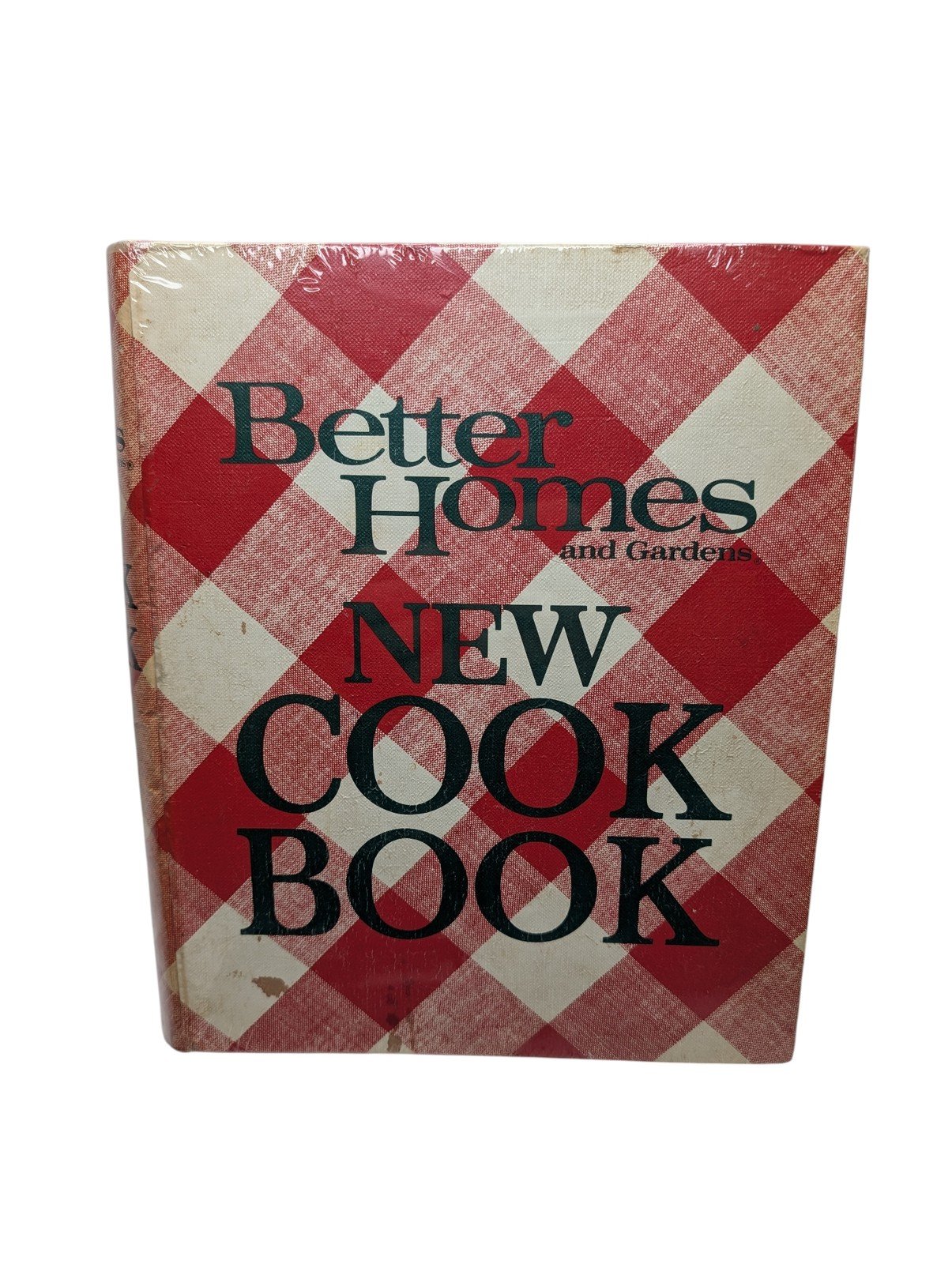 Vintage Better Homes and Gardens New Cook Book 1976 Spiral Hardcover Plaid