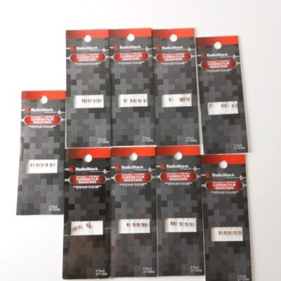 9x PACK 10kO ?W 5% Carbon-Film Resistors (5-Pack)