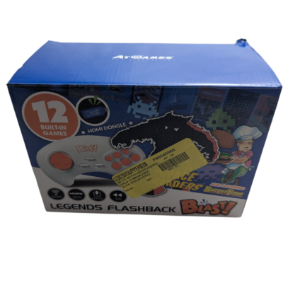 Open Box Central: Discounted Electronics 27 AtGames Legends Flashback Blast HDMI Dongle Wireless Controller 12 Built-In Game