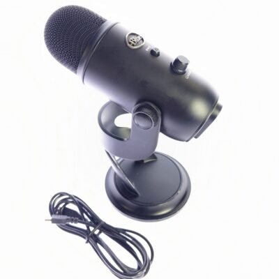 Blue Yeti USB Microphone Blackout Edition - BLACK
