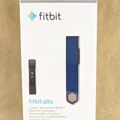 Fitbit FB158ABBUL Alta Classic Band Blue Size Large