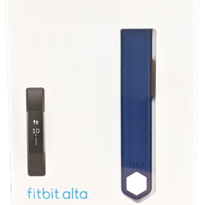 Fitbit FB158ABBUL Alta Classic Band Blue Size Large