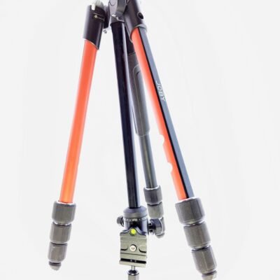 JOBY RangePod Tripod for Camera & Vlogging (Red) - TRIPOD ONLY - NO MOUNT PLATE