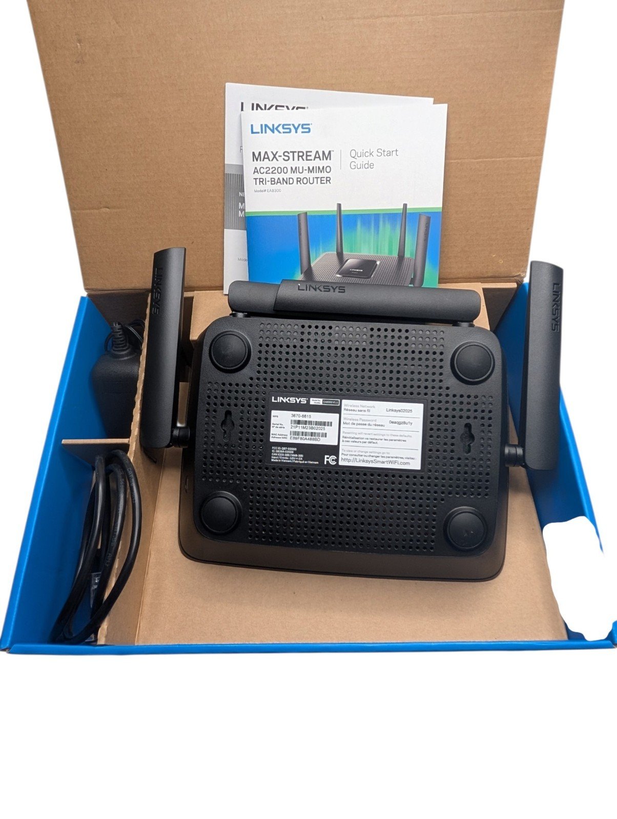 Linksys EA8300 AC2200 Tri-Band Gigabit WiFi Router- IMPORTANT - OpenWrt Firmware - Image 4