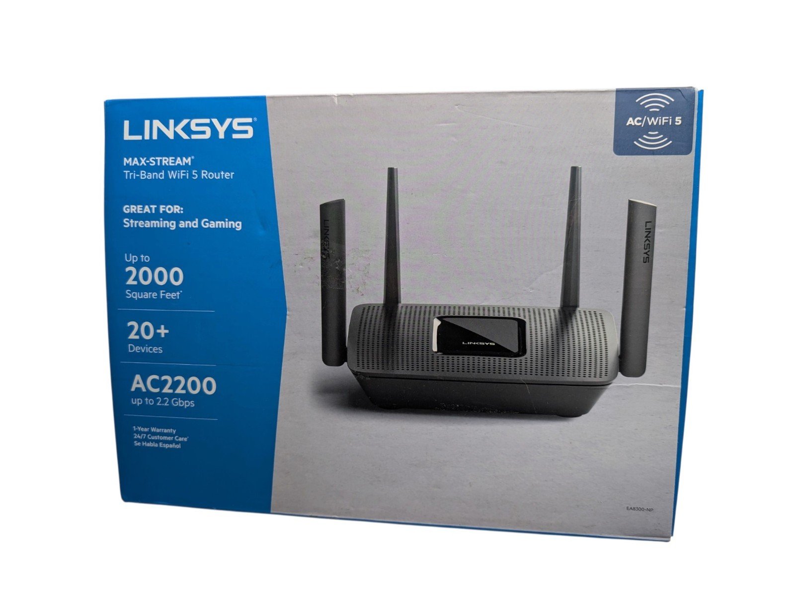 Linksys EA8300 AC2200 Tri-Band Gigabit WiFi Router- IMPORTANT - OpenWrt Firmware