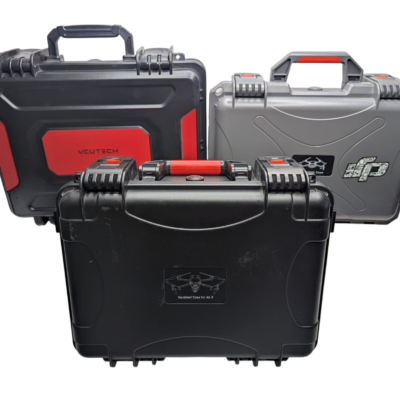 Open Box Central: Discounted Electronics 13 Lot of 3 Hard Shell Waterproof Drone Cases for Various DJI Drones