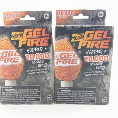 NERF Gelfire Rounds 800 Hopper Refill Blaster Hasbro - 40,000 ROUNDS NEW IN BOX