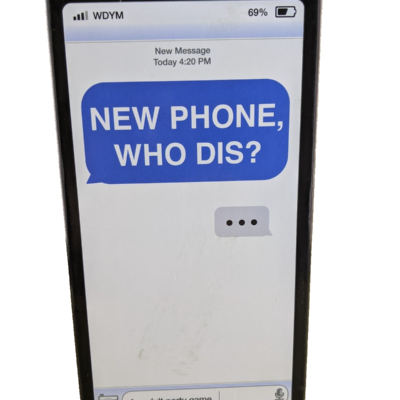 New Phone, Who Dis? Party Game from creators of What Do You Meme?