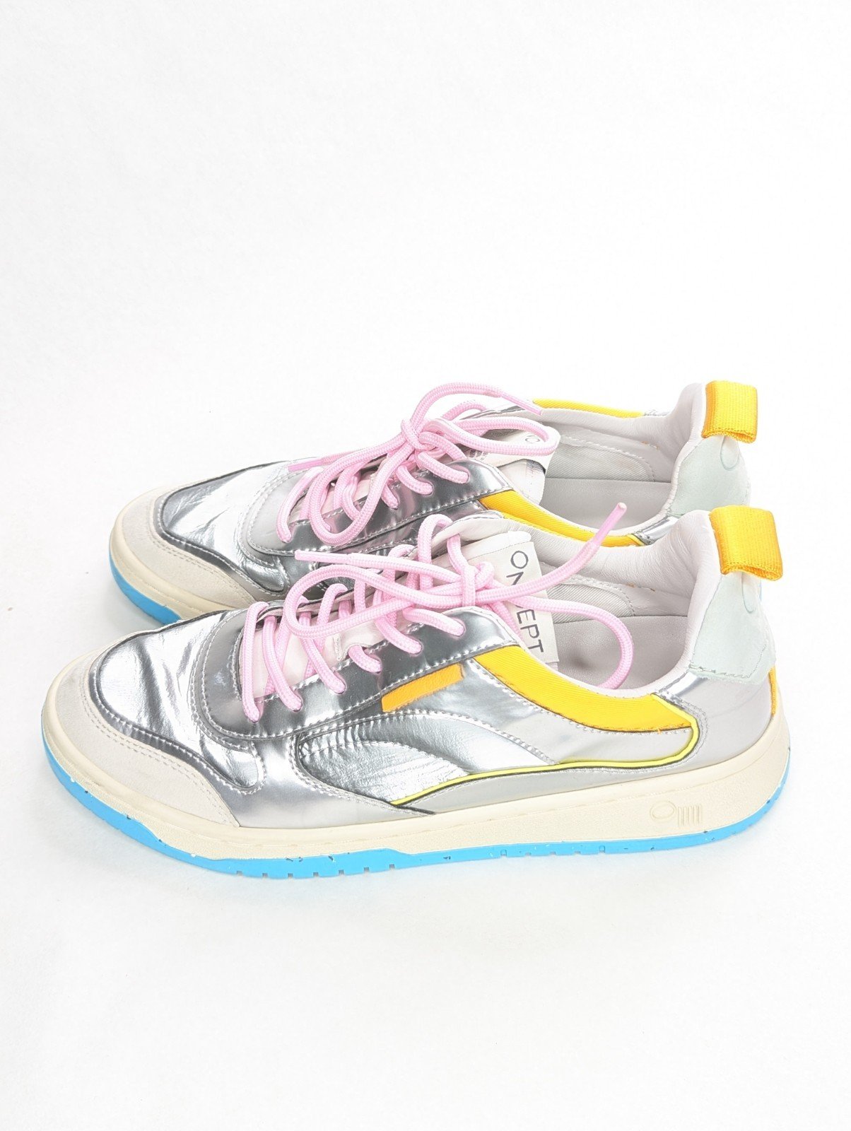 Oncept Porto Silver Flash Women Sneakers Mod.031 Playoff S24 - Size 7 4 Oncept Porto Silver Flash Women Sneakers Mod.031 Playoff S24 - Size 7 - Image 4