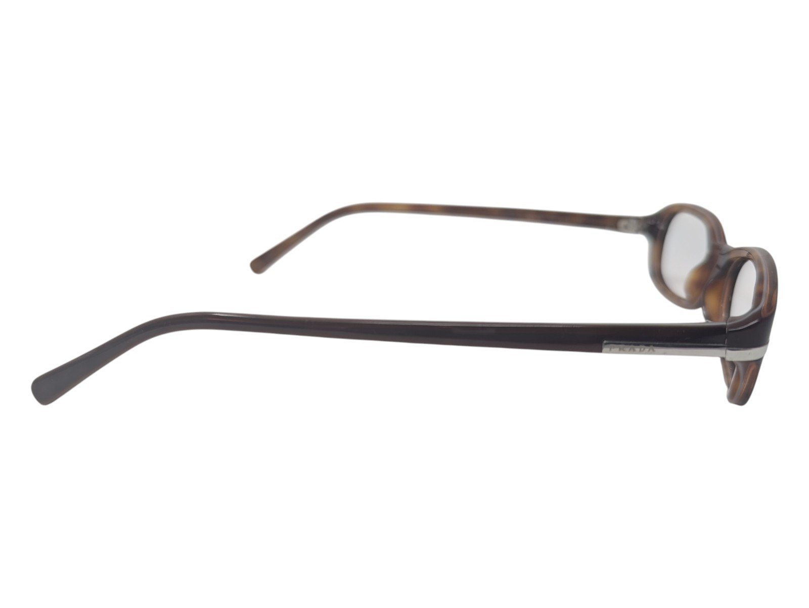 Prada VPR 13G 70I-101 Brown Havana 52-16-135 Eyeglasses Frame Only - No Lenses 5 Prada VPR 13G 70I-101 Brown Havana 52-16-135 Eyeglasses Frame Only - No Lenses - Image 5