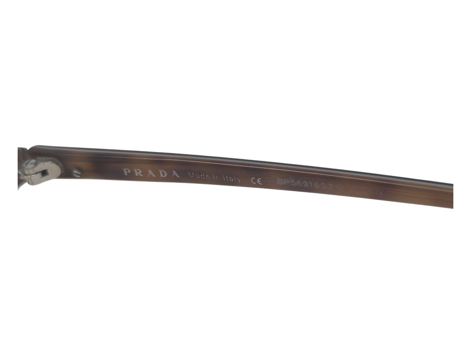 Prada VPR 13G 70I-101 Brown Havana 52-16-135 Eyeglasses Frame Only - No Lenses 6 Prada VPR 13G 70I-101 Brown Havana 52-16-135 Eyeglasses Frame Only - No Lenses - Image 6