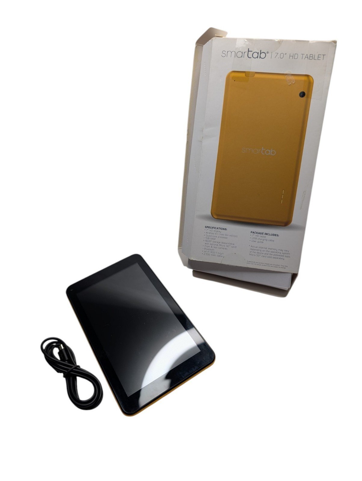 SmarTab ST7150 7" HD 16GB Android 8.1 Tablet - Yellow