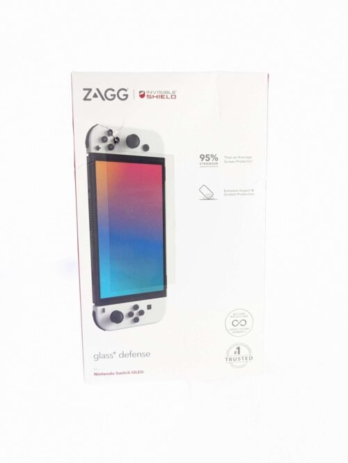 ZAGG - InvisibleShield Glass+ Anti-Scratch Defense Screen Protector for Nintendo
