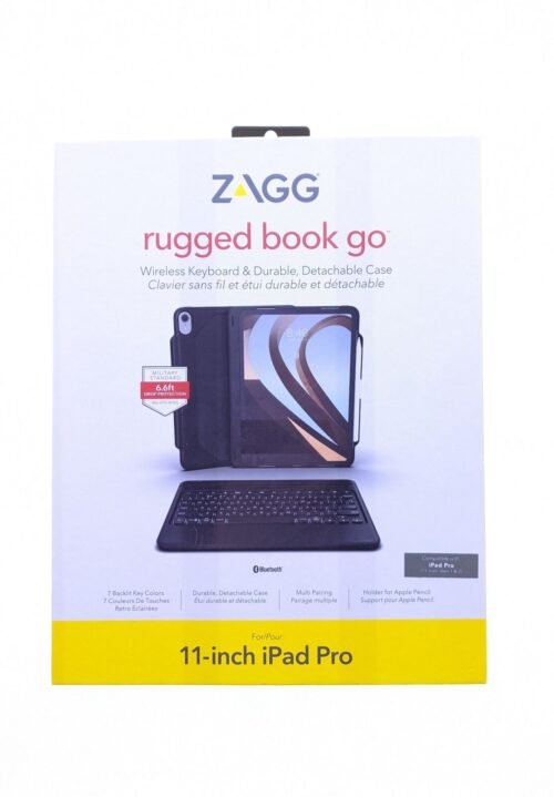 Zagg Rugged Rugged Messenger Wireless Tablet Keyboard for iPad Air 10.5