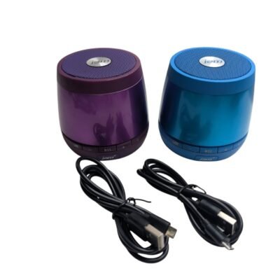 JAM Plus Jam2 HX-P240 Bluetooth Speakers Pair Blue Purple w/ 2 USB Cables