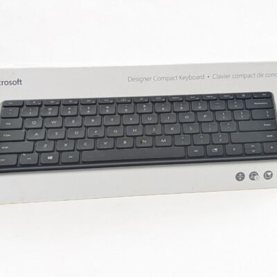 MICROSOFT Designer Compact Bluetooth Keyboard - Black (21Y-00001)