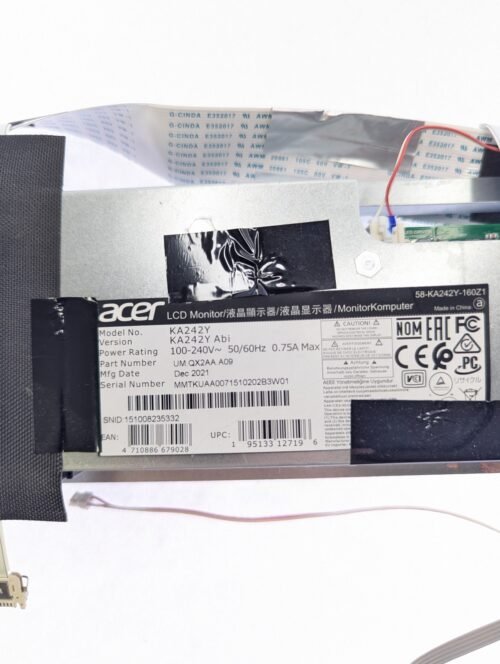Motherboard for ACER KA242Y Abi LCD Monitor - Image 3