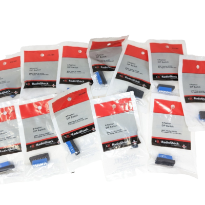 PACK OF 12x RadioShack 24VDC 8-Position DIP Switch 25mA