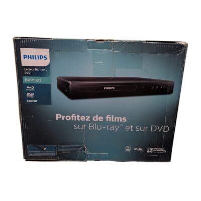 Philips BDP1502/F7 Blu-ray DVD Player HDMI 1080p HD - PLAYER ONLY - NO REMOTE