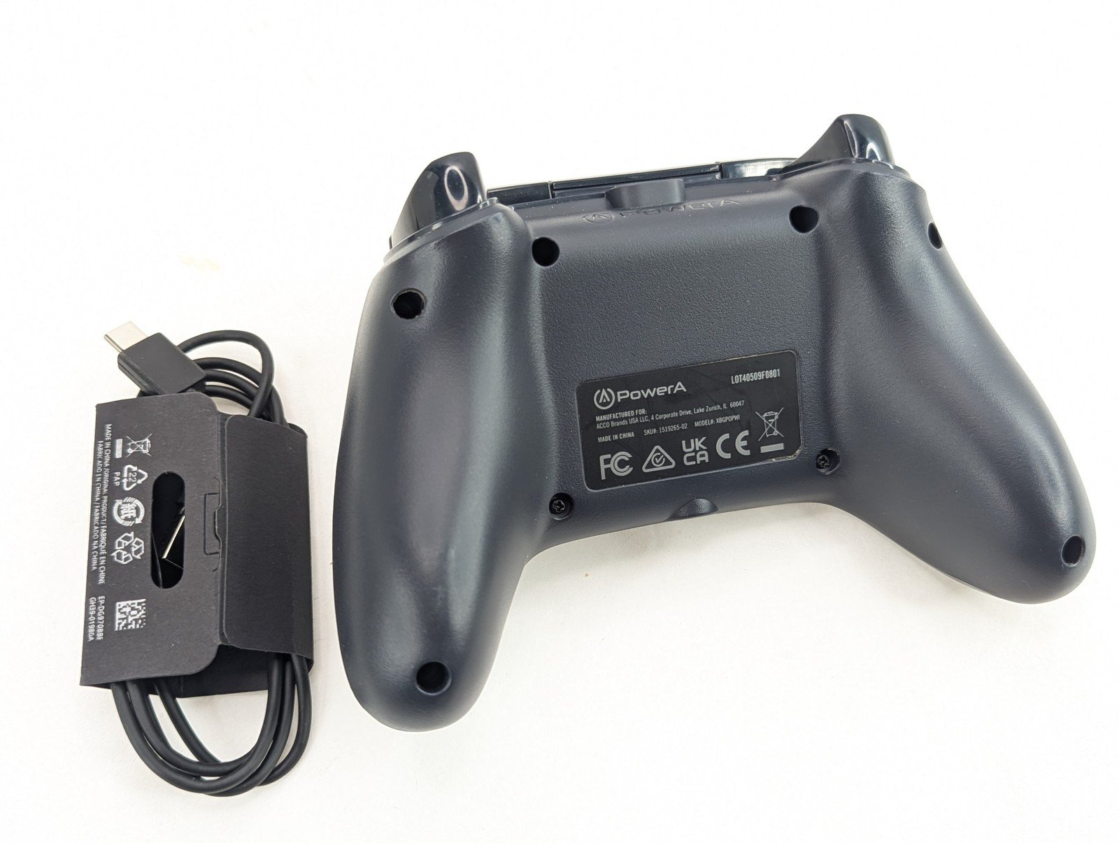 PowerA Wired Controller for Xbox One Series X|S BLACK 3 PowerA Wired Controller for Xbox One Series X|S BLACK - Image 3