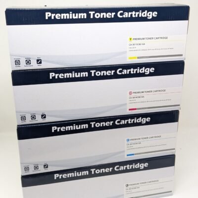Premium Compatible Toner Cartridge Set for Canon 055 Standard Yield - BK/C/M/Y